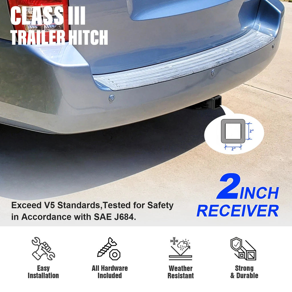 Towing Hitch Receiver Class 3 for Kia Sedona Hyundai Entourage (2006–2014)