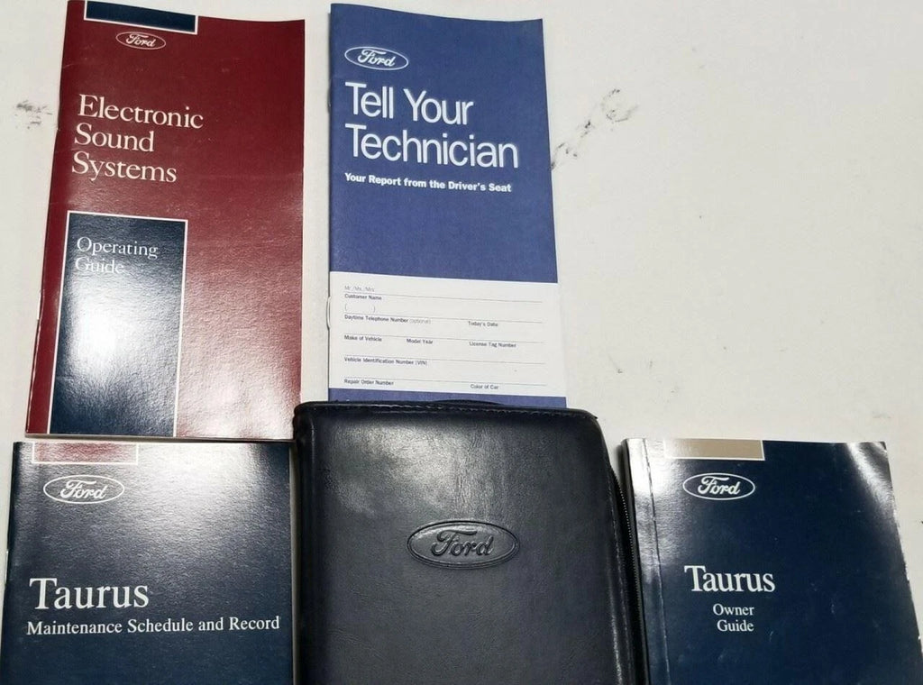 Owners Manual with Case for Ford Taurus (1994) OEM