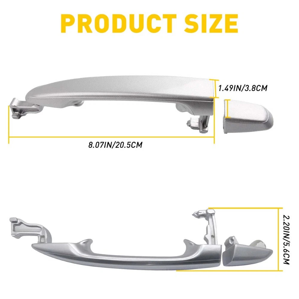 Set of 2 Outside Exterior Sliding Door Handles for Toyota Sienna