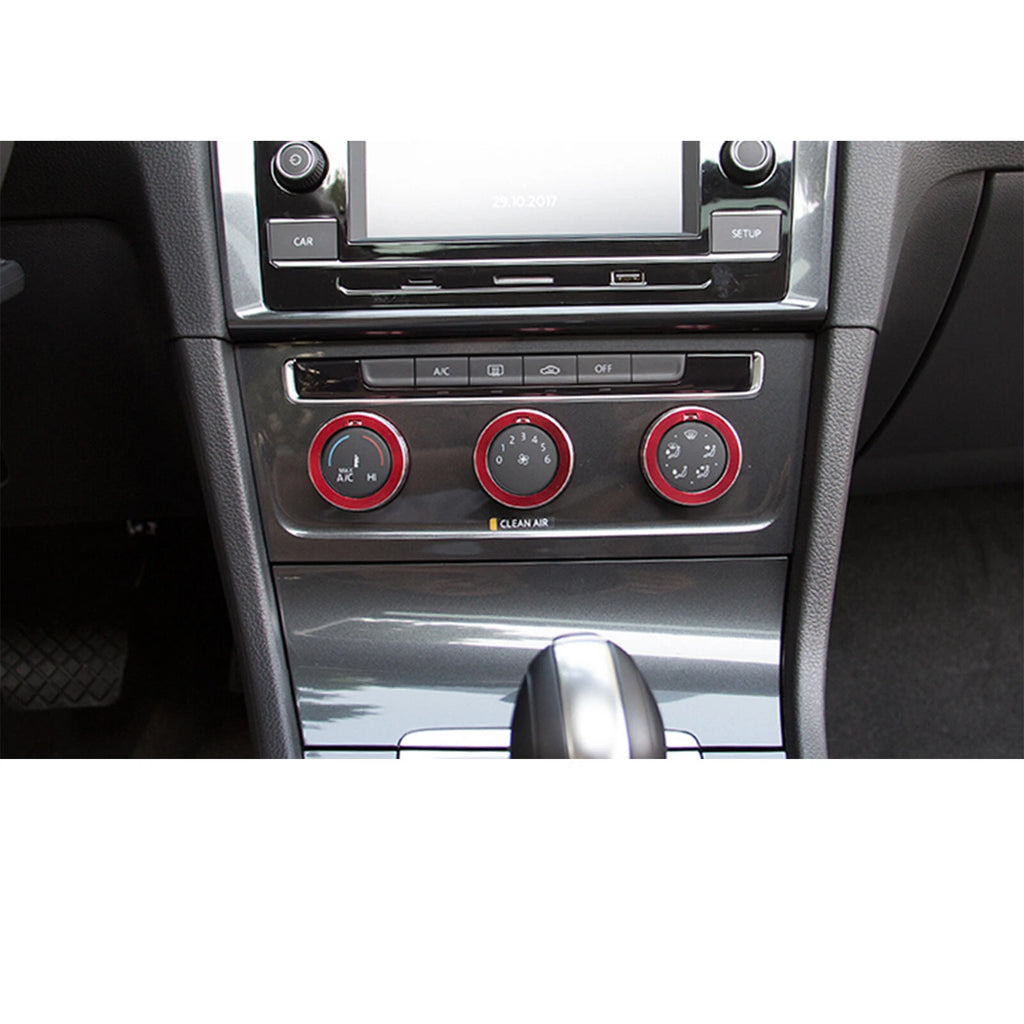 Air Conditioner Control Switch Knob Ring for VW Golf GTI (2015-2024)