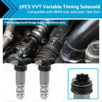2X VVT Variable Timing Solenoid for BMW 650i 740i 750i 535i 550i
