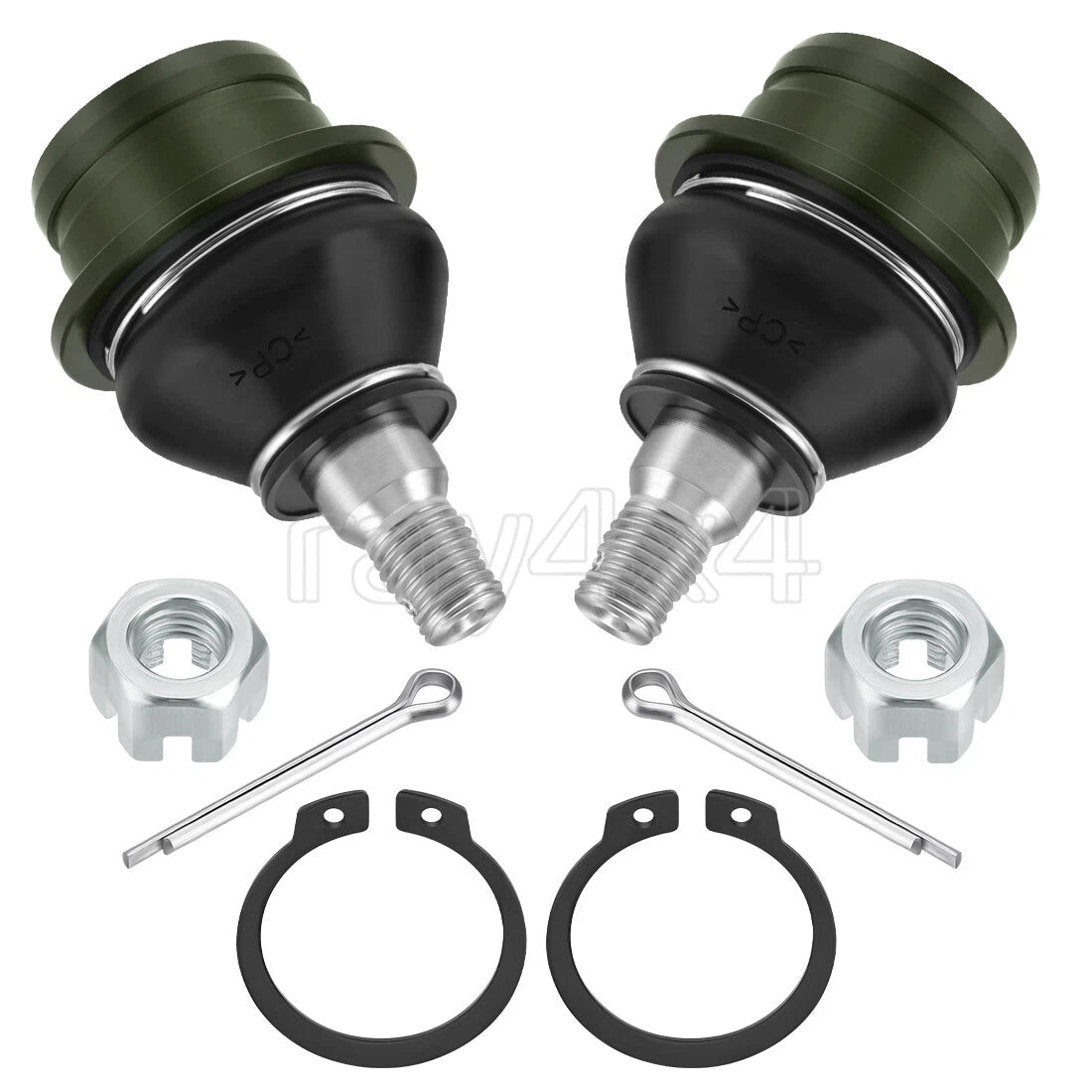 2 Upper Ball Joints for Kawasaki KFX400 (2003–2006) / Arctic Cat 400 DVX (2004–2008)