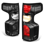 2X Smoked Lens Tail Light Brake Lamps for Silverado 1500 2500HD 3500HD (2019–2024)