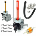 Fuel Vacuum Petcock for Honda VTX1300C VTX1300R VTX1300S VTX1300T (2003–2009) 16950-MEM-674
