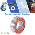 6001LLU Deep Groove Ball Bearing for Scooter Skateboard Wheel (12x28x8mm)