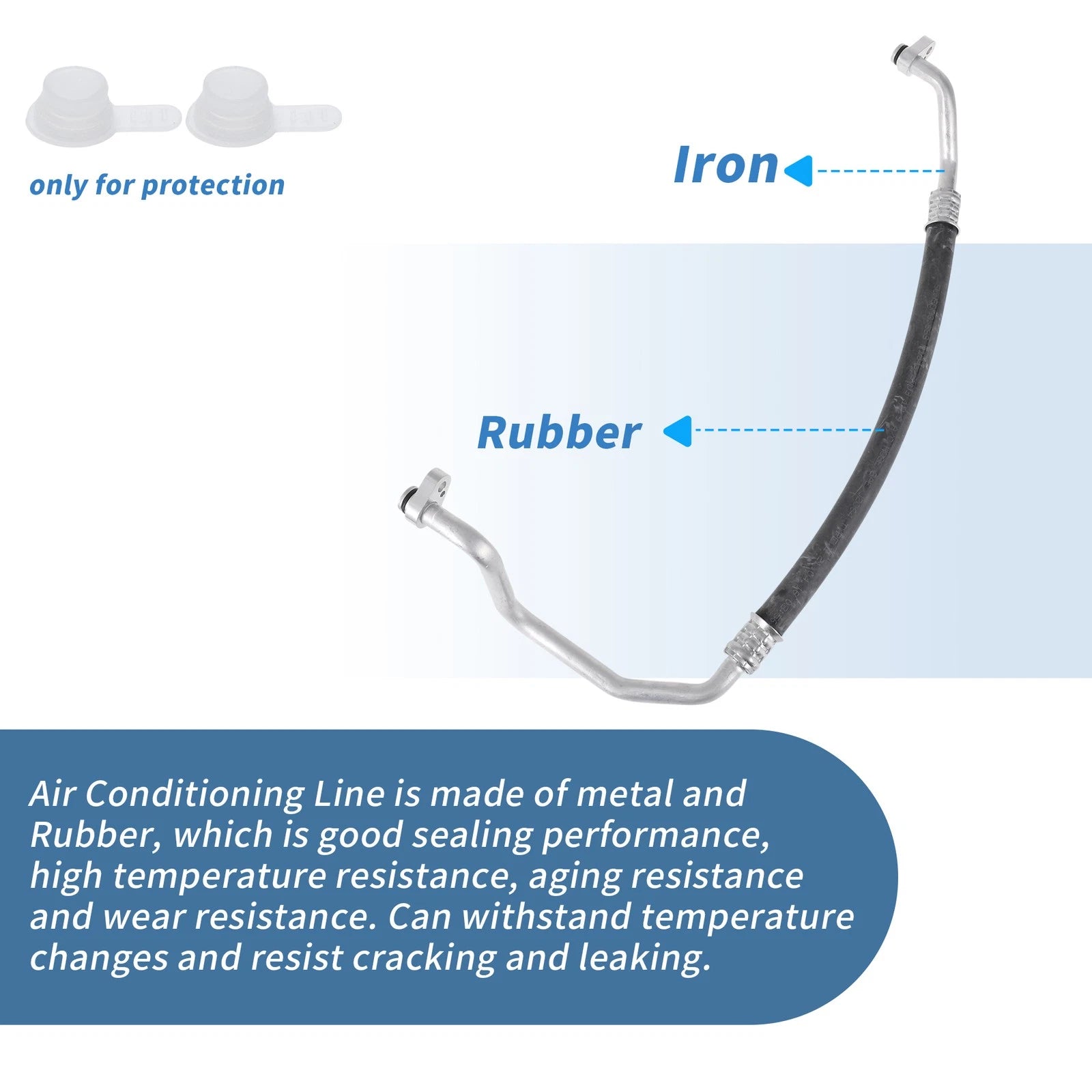 A/C Refrigerant Liquid Hose for Toyota Corolla (2007–2012) No. 8870402680