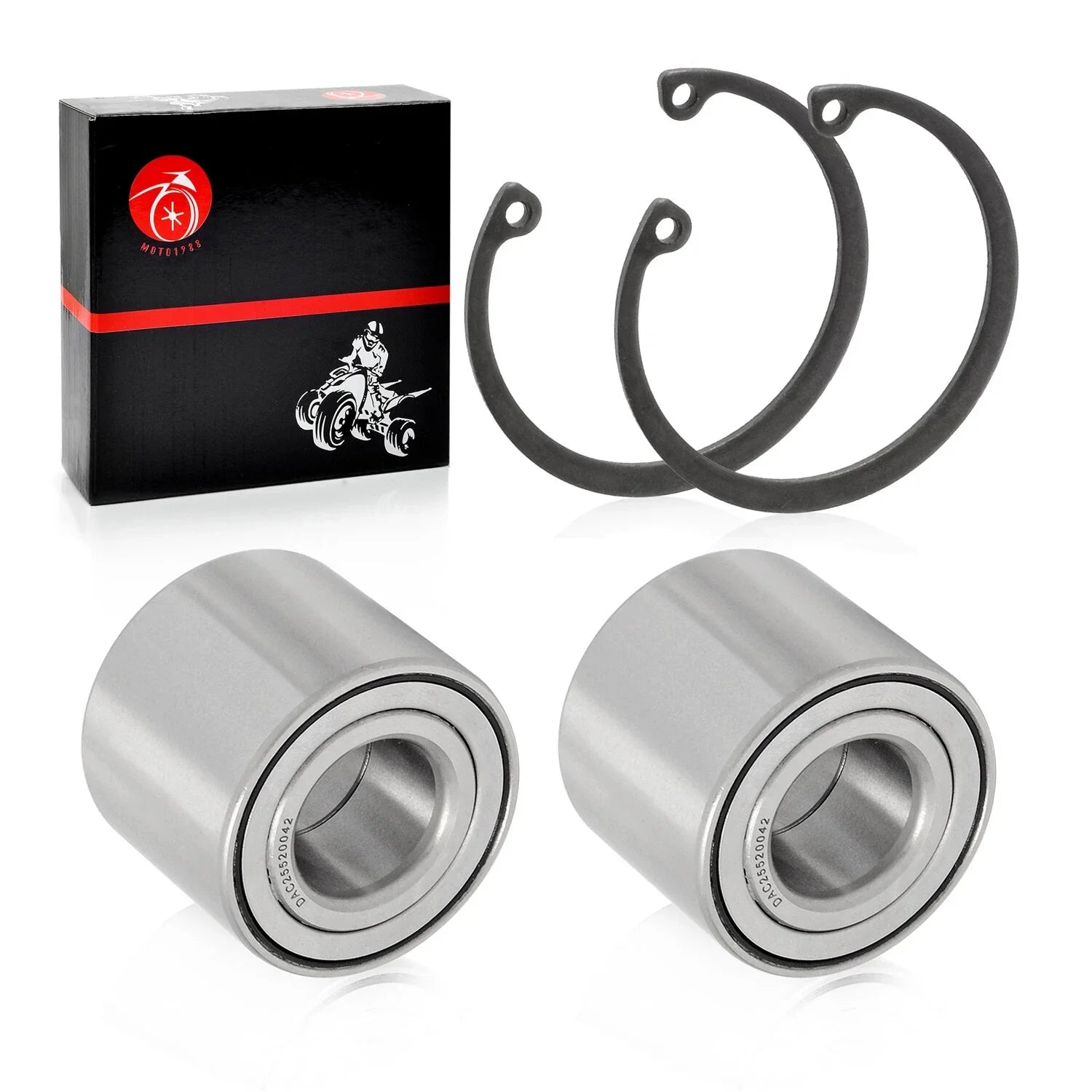 2 x Rear Wheel Bearing for Kawasaki Mule