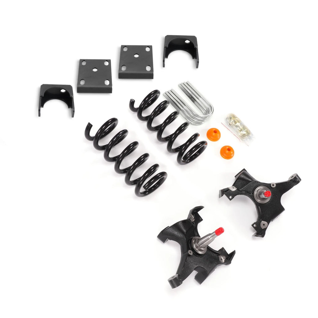 Front 5" Rear 6" Drop Kit for Chevrolet GMC C1500 (1988–1998) w/Spindle Flip Kit