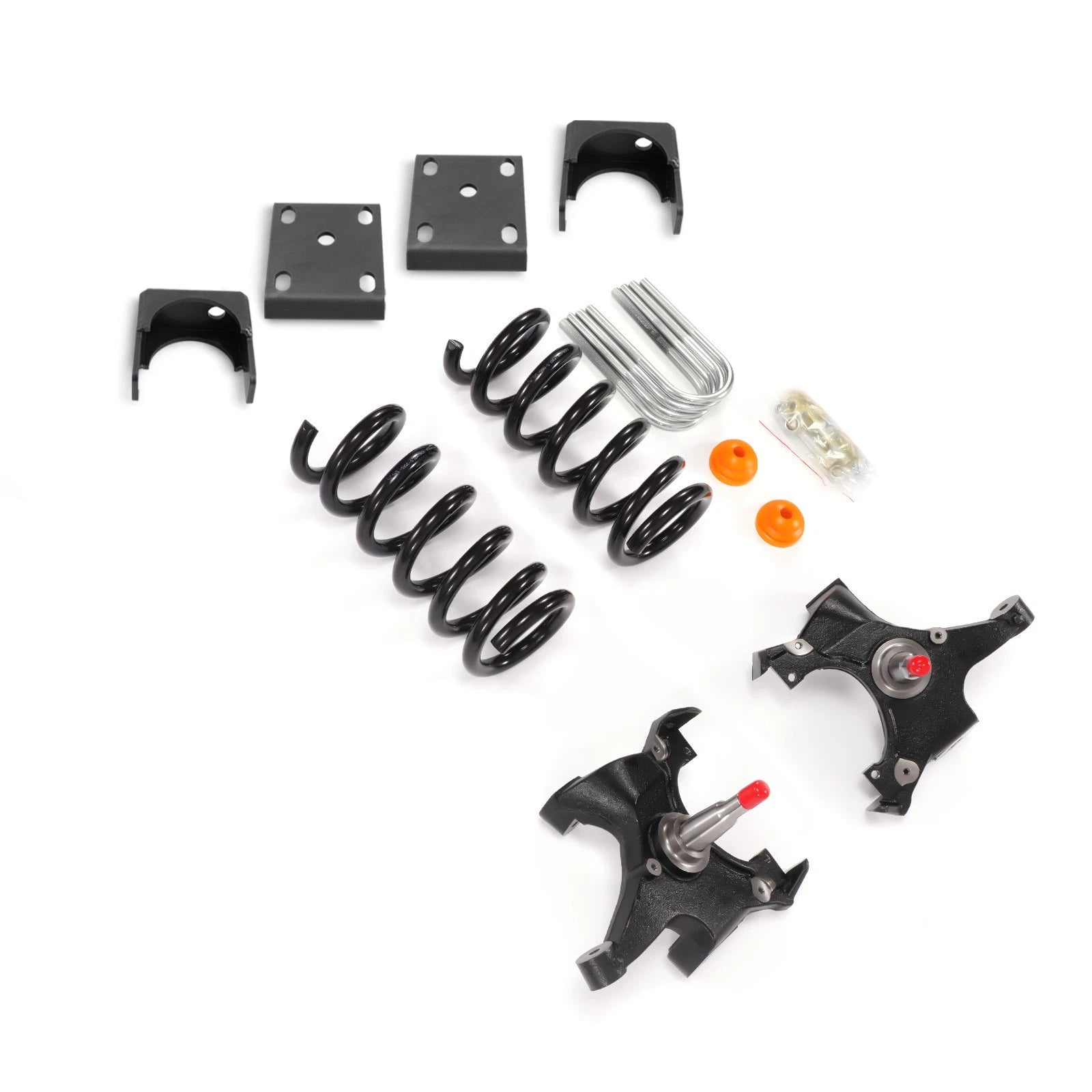 Front 5" Rear 6" Drop Kit for Chevrolet GMC C1500 (1988–1998) w/Spindle Flip Kit