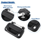 Tailgate Handle Rear Door Liftgate Latch for Ford F-250 F-350 (2008–2012) Black