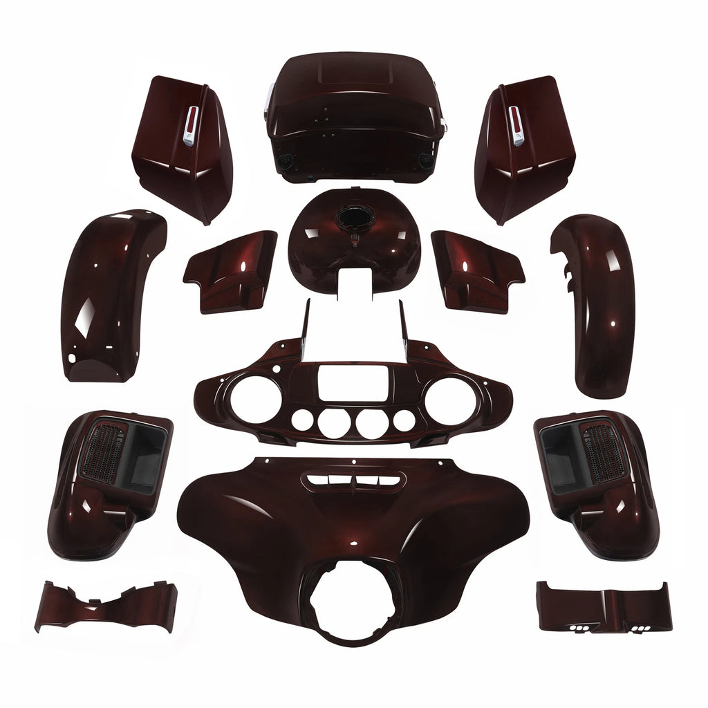 Fairings Bodywork Kit for Harley Electra Glide (2014–2021) Midnight Crimson