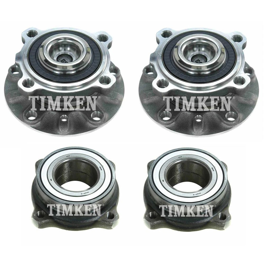Timken Wheel Bearing and Hub Assemblies Kit for BMW E39 525i 540i (1997–2003)