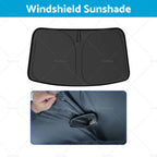 Sunroof Sunshade for Tesla Model Y (2020–2023) - UV Blocking Front & Rear