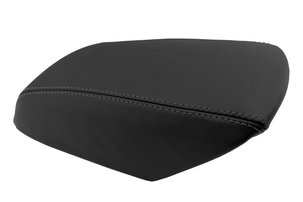 Center Console Armrest Cover for Ford Explorer (2011–2019) Black Leather