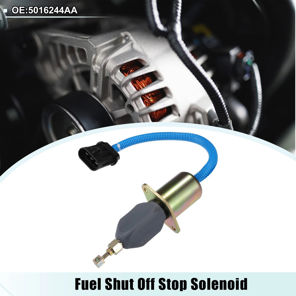 Fuel Shut Off Solenoid Valve for Dodge Ram 2500 5.9L (1994–1998) No. 5016244AA