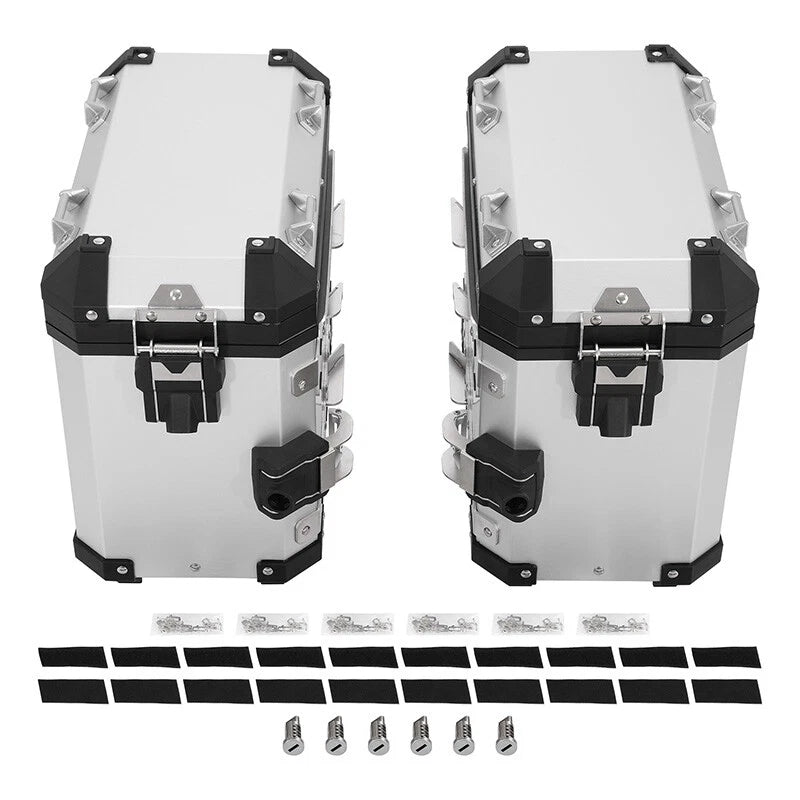 Saddlebags Pannier Luggage Side Case for BMW R1300GS (2023–2025) Black