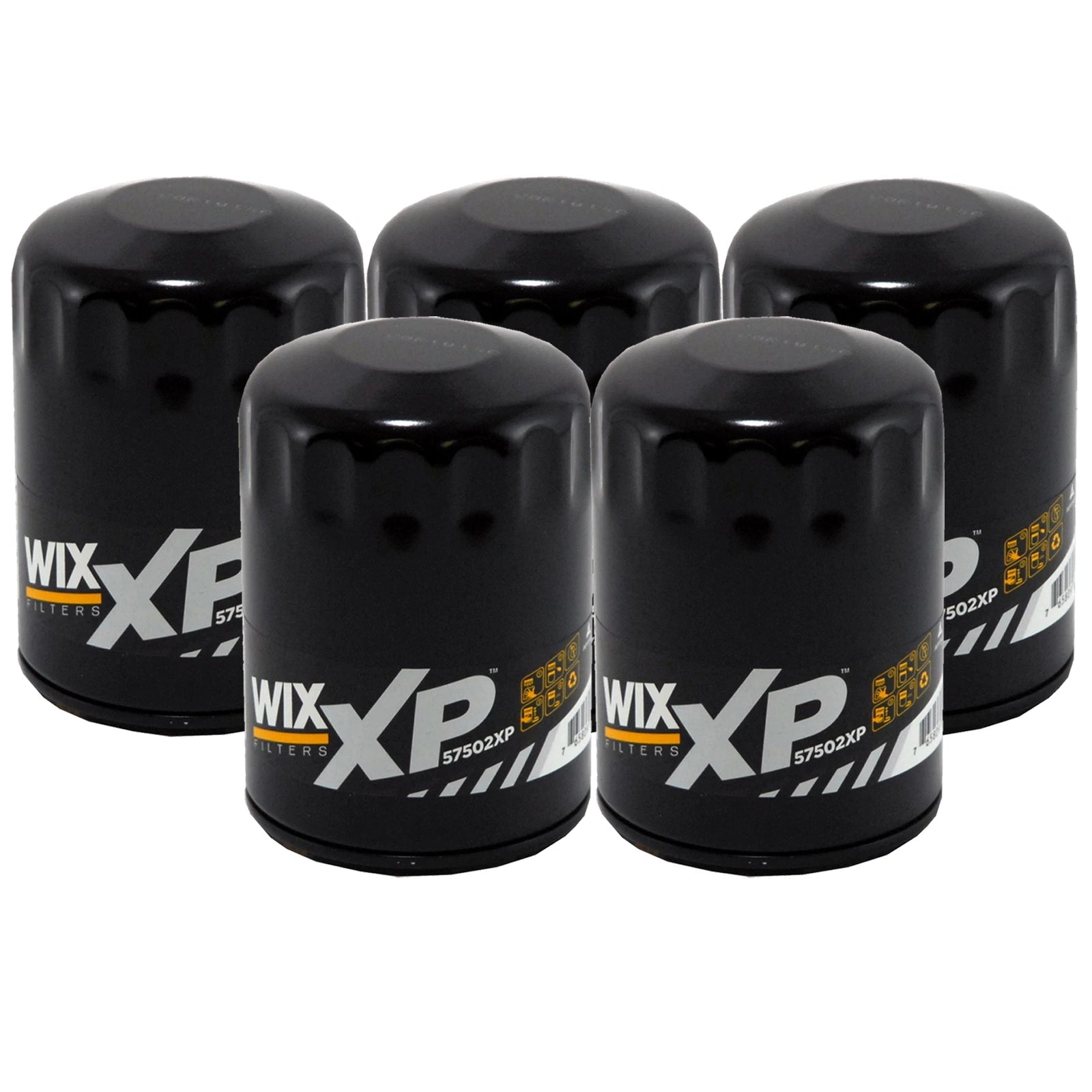 Set of 5 Wix XP Engine Oil Filters for Ford Lincoln Mazda Mercury (DOHC)