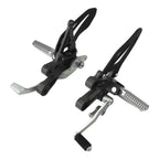 Set of 2 Front Foot Pegs Footrest Pedals Bracket for Yamaha YZF-R7 (2022–2024)