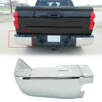 Left Bumper End Cap for Toyota Tundra (2014–2021) Chrome Steel