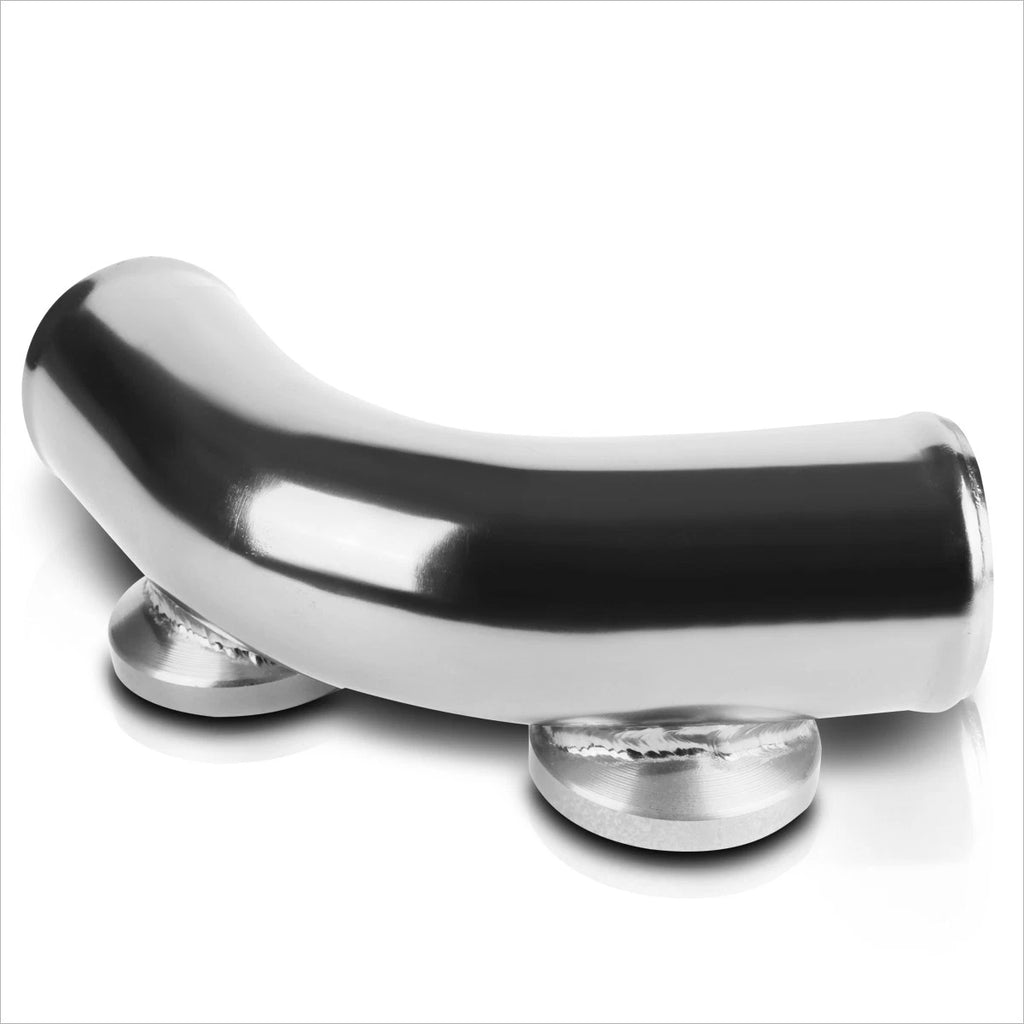 2.5" OD Aluminum 70 Degrees Bend Turbo BOV Adapter Flange Pipe for