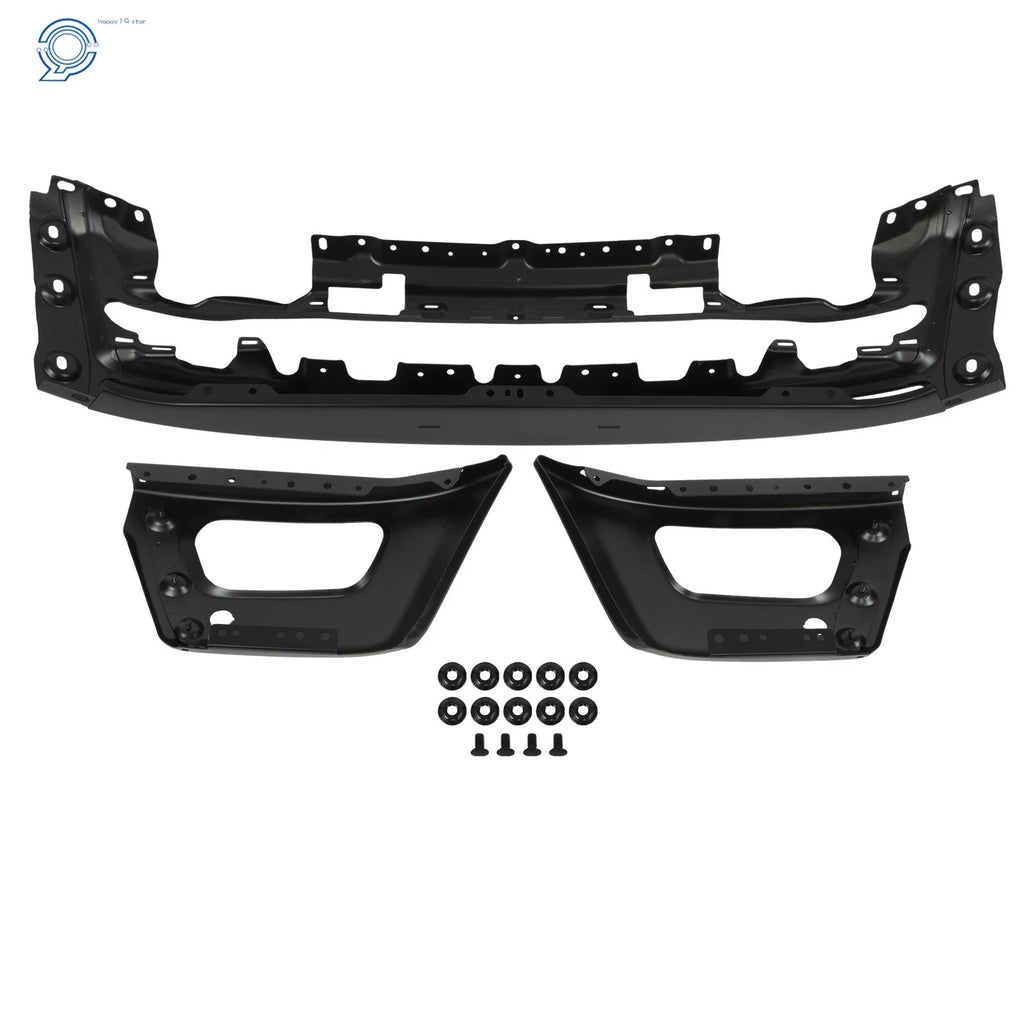 Black Split Front Bumper Face Bar for Ford Ranger (2019-2023)