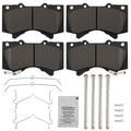 Set of 4 Front Brake Pads for Lexus LX570/Toyota Land Cruiser (2008–2021) P1303