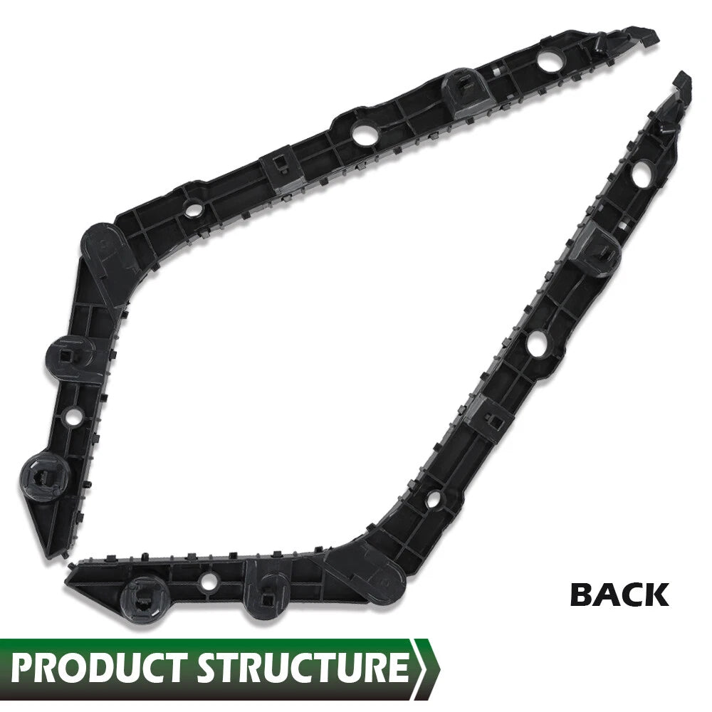 Set of 2 Rear Bumper Bracket Retainers for Nissan Sentra (2013–2019)