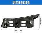 1 Pair Front Bumper Guide for Toyota (5211547041, 5211647041)