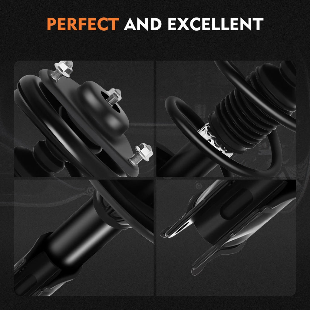 Front Pair Strut & Shock Assembly for Mitsubishi Lancer (2002-2007)