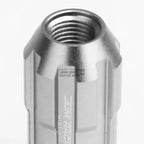 20 PCS Open End M12x1.25 50mm Tall Aluminum Lug Nuts + Adapter for JDM