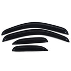 Set of 4 Acrylic Window Visors for Chevy Silverado GMC Sierra (2007–2013)