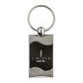Black Rectangular Wave Keychain - Officially Licensed for Lincoln MKX