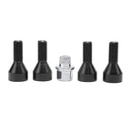 Wheel Lock Set of 4 Black Lug Bolts for BMW E32 E34 3 5 7 Series & Mini