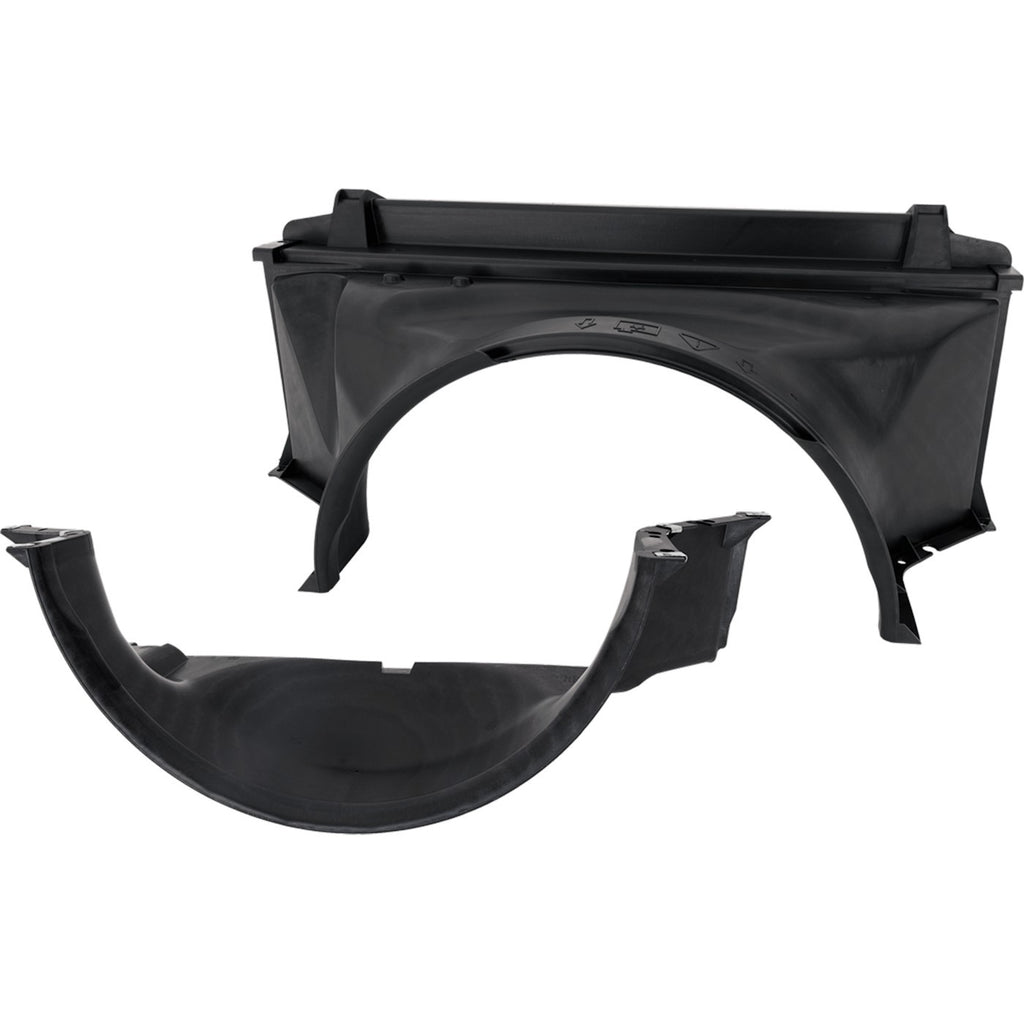 Set of 2 Fan Shrouds for Chevy Express Van GMC 2500 3500