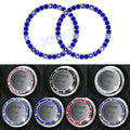 Rhinestone Engine Start Stop Button Ring Cover for Car (2020–2024)