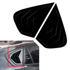 Rear Window Louver Shutter Cover Trim for BMW X6 E71 E72 (2008–2014) Glossy