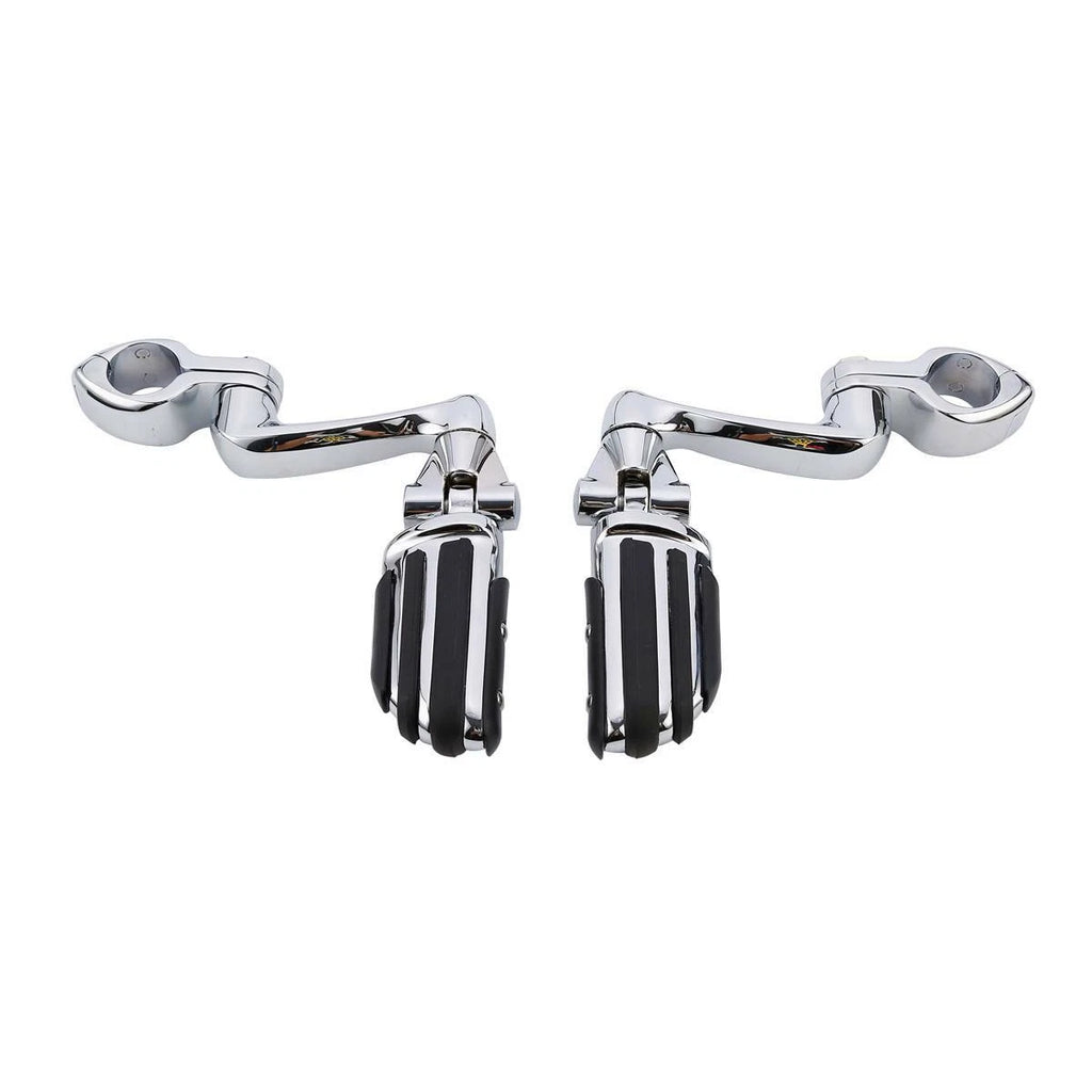 1 1/4" Highway Engine Guards Foot Pegs for Harley (Fits )