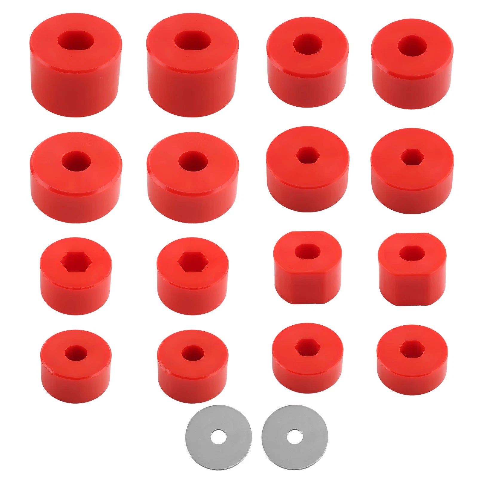 Body Mount Bushings Kit for Ford Explorer Sport Trac (2001–2005) Red