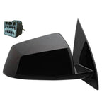 Replacement Textured Passenger Side Power Door Mirror for Toyota Highlander (2008–2013)