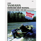 Yamaha Outboard Workshop Manual for 2hp to 90hp Engines (1999–2002) B786