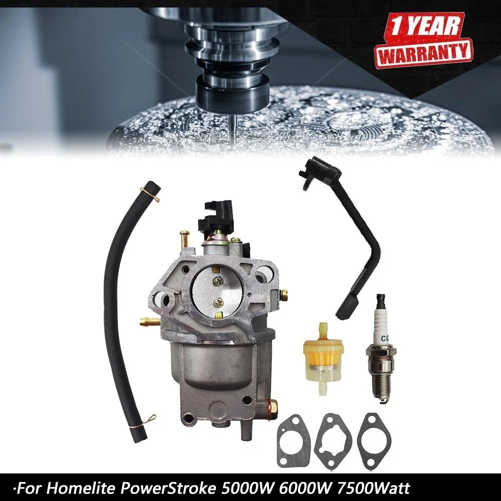 Carburetor for Homelite PowerStroke 5000W 6000W 7500W Generator