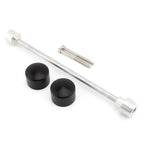 Front Axle Nut Covers Caps Installation Kit for Harley