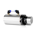 Aluminum Engine Oil Catch Reservoir Breather Tank with PSI Gauge for