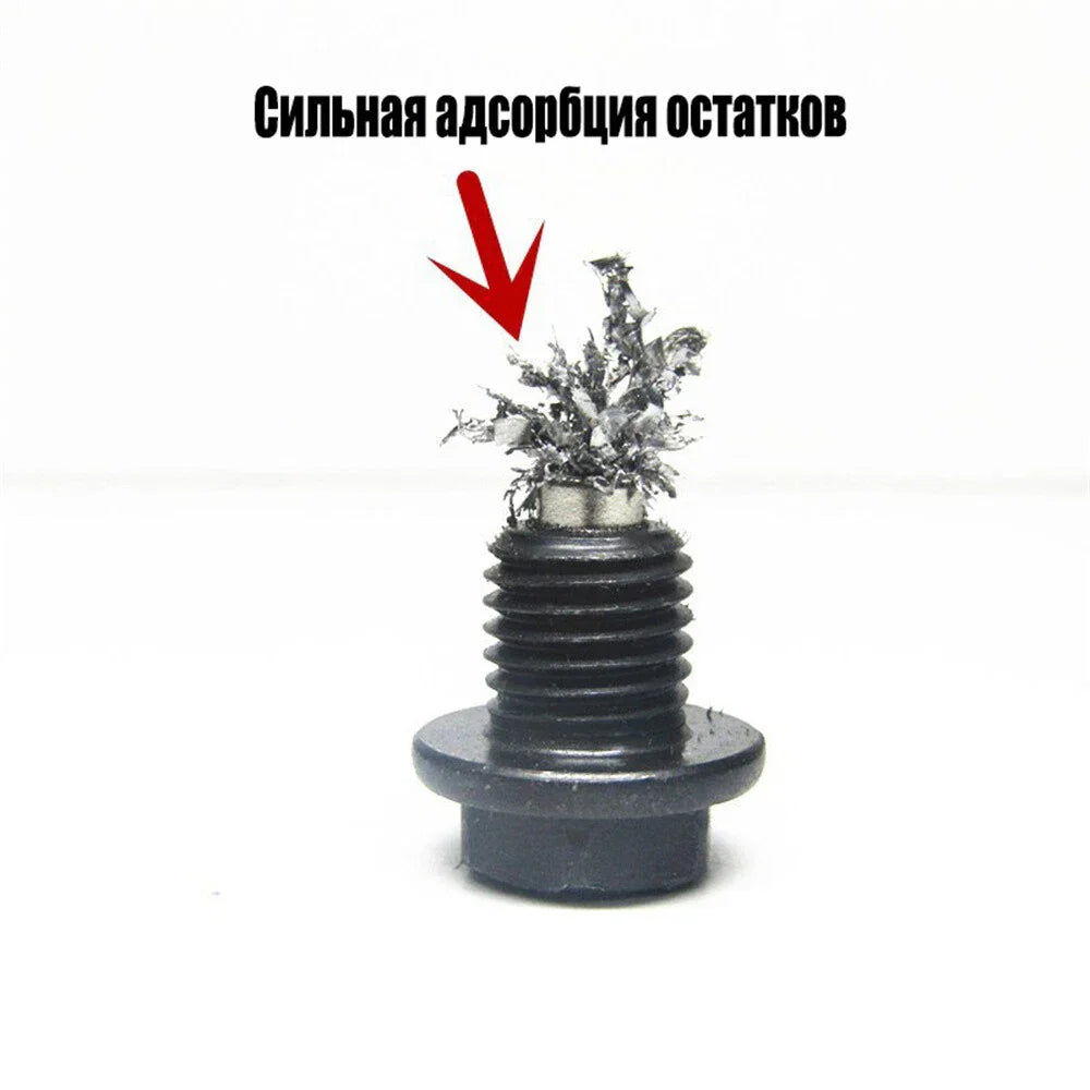 Oil Pan Drain Plug Bolt w/O-Ring for Renault, Lada, Peugeot, Citroen (2002-2023)