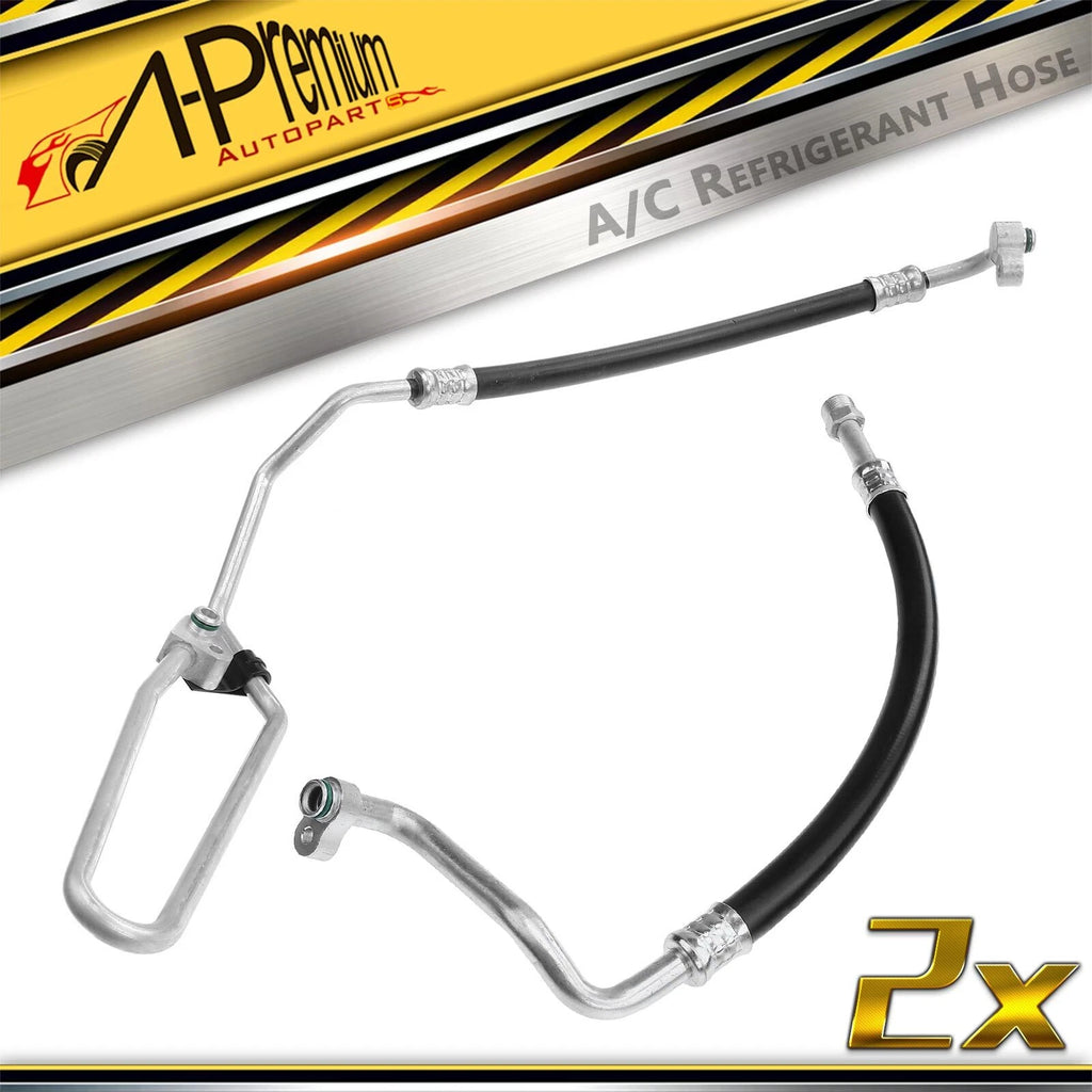 2X A/C Suction & Discharge Hose Assembly for Honda Ridgeline (2006–2014)