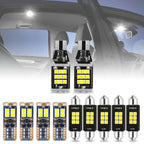 11Pcs LED Dome Light Bulbs for Ford F-250-550 Super Duty (1999–2010)