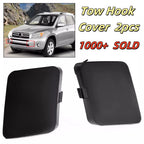2X Bumper Tow Hook Cover Cap for Toyota RAV4 (2006–2008) Left & Right