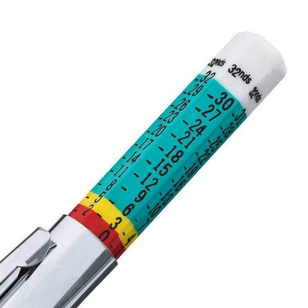 Tyre Tread Depth Gauge for Car, Van, Truck, Scooter (Universal)