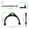 12pc Suspension Control Arm and Ball Joint Kit for Dodge Ram 1500 (2009–2012)