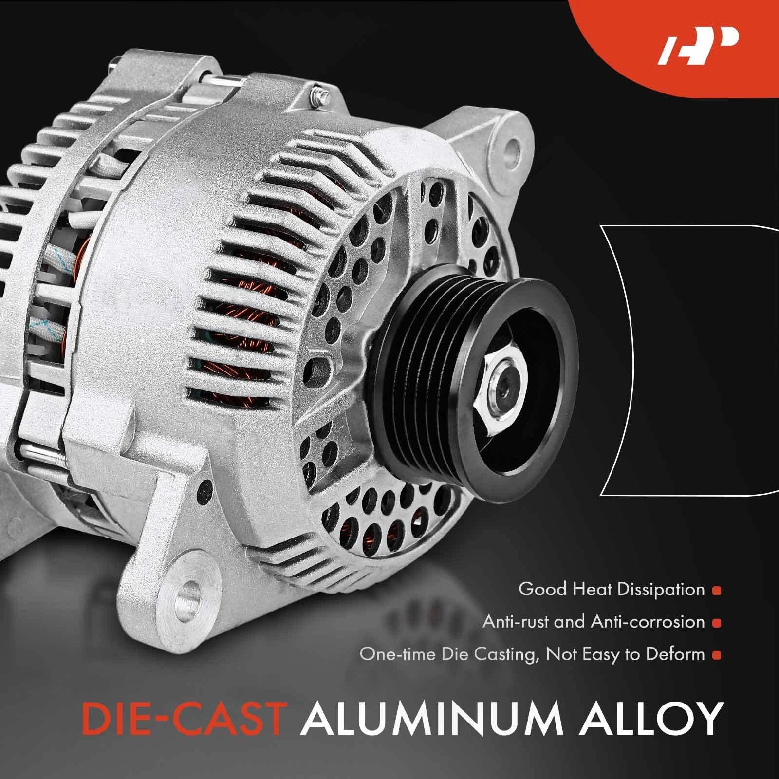 Alternator for Ford Escort, Mercury Tracer (1997–2002) 2.0L 95A